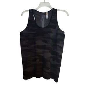 Black Camo Tank Top   RJ0717A